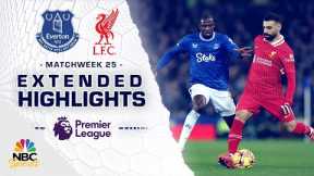 Everton v. Liverpool | PREMIER LEAGUE HIGHLIGHTS | 2/12/2025 | NBC Sports