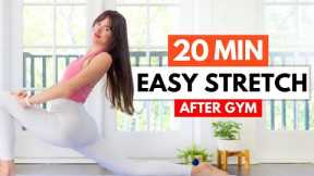 20 min POST WORKOUT STRETCH - Best Yoga for Flexibility & Recovery