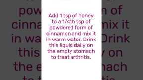 Best Home Remedy for Arthritis Pain Relief
