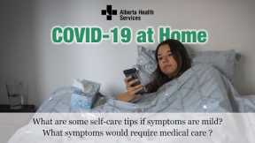 COVID-19 at Home: Self-Care Tips