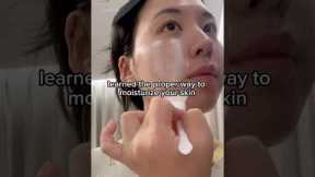 Korean Dermatologist’s Guide to Proper Moisturizing💦