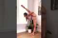 How to yoga at home stretches for