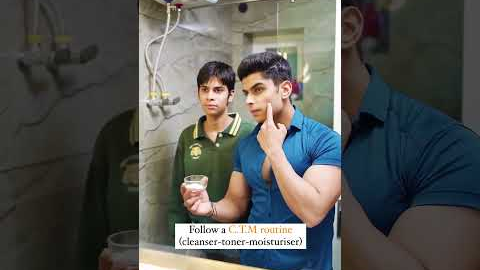 Best SkinCare Routine for Teenagers to avoid Acne and Pimple problem✅| AVOID PIMPLE❌ #dailyshorts