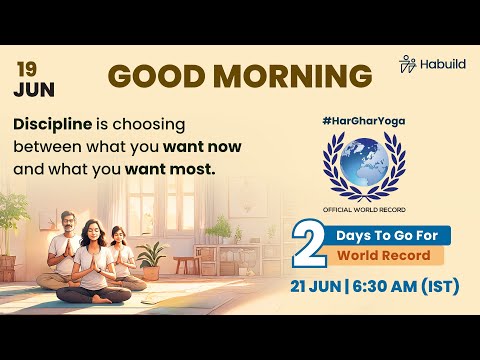 Habuild Yoga | Core & Laughter with  @saurabhbothra   | Live M