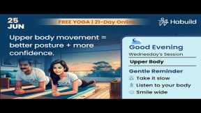 Habuild Yoga | Upper Body with @saurabhbothra  Live E