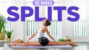 10 Min Splits Stretching Routine - Yoga Stretches for Splits Flexibility