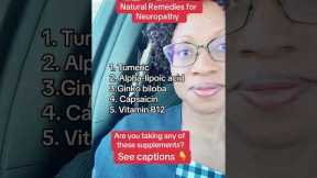 Research shows these supplements may help with neuropathy or nerve pain