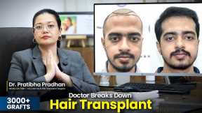 Case Study: Impressive Hair Transplant by Dr. Pratibha Pradhan #hairtransplant
