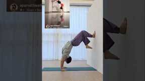 Can you conquer today’s pose? Challenge accepted! #yoga