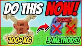 *NEW* 3 CRAZY BONE BLOSSOM STRATS! DO THIS NOW! 100+ KG! | Grow A Garden