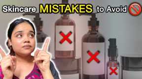 *Top 5* Skincare Mistakes Ruining Your Skin | Acne & Pimple Causes ❌🚫