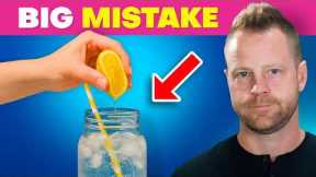 Top 5 Lemon Water Mistakes That Can Damage Your Liver (Instead of Helping It)