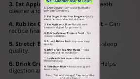 8 Simple Health Hacks Doctors Secretly Use