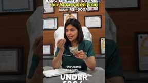 This is just a very basic skin care routine for oily acne prone skin.