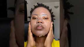 Skincare routine for dry acne prone skin #asmr #skincare #skincareroutine #acneproneskin