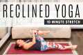 10 min Beginner Yoga LYING DOWN