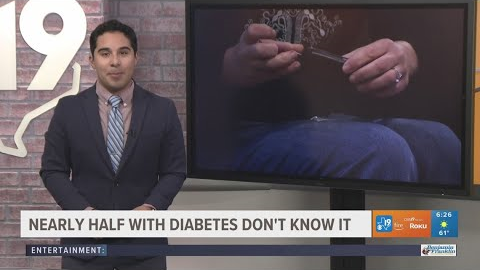 STUDY: Nearly half with diabetes don't know they have it