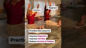 Improve digestion with this asana