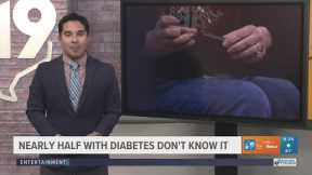 STUDY: Nearly half with diabetes don't know they have it