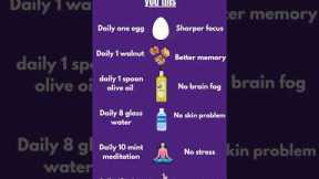7 Natural Health Hacks You Should Start Today #shorts #shortsvideo #viralshort