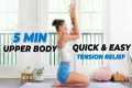 5 Min Upper Body Stretch | Yoga Cool