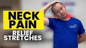 NECK PAIN GONE! Daily Stretches For Neck Pain