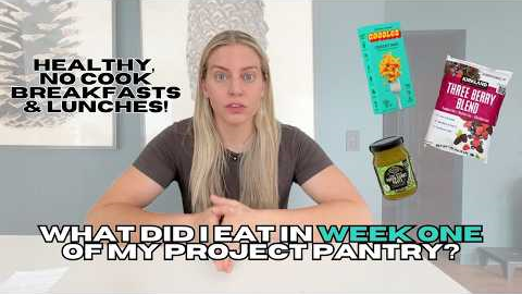 One Week of Healthy Breakfast & Lunch Without Cooking!