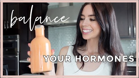Drink THESE 3 Drinks to Balance Hormones & Increase Energy | Healthy Smoothie Recipes
