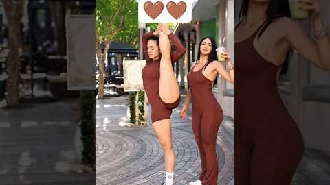 stretching with bestie 🤎🤎.. #stretching #stretchingexercises #calisthenics #yoga #challenge