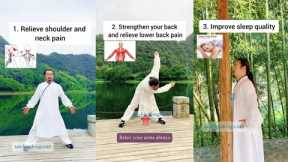 Shoulder neck pain || improve sleep quality || relieve lower back pain || Wudang Zidong