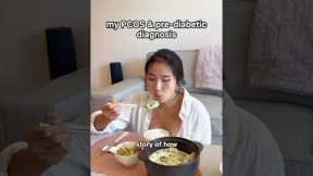 I reversed my pre-diabetic diagnosis in just 3 months #pcos #prediabetes