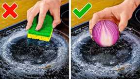 WEIRD CLEANING HACKS THAT ACTUALLY WORK 😱🧅
