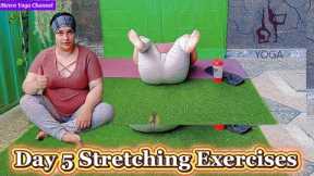 Day - 5 Yoga Challenge Exercises | Full Body Stretch for Flexibility & Relaxation 