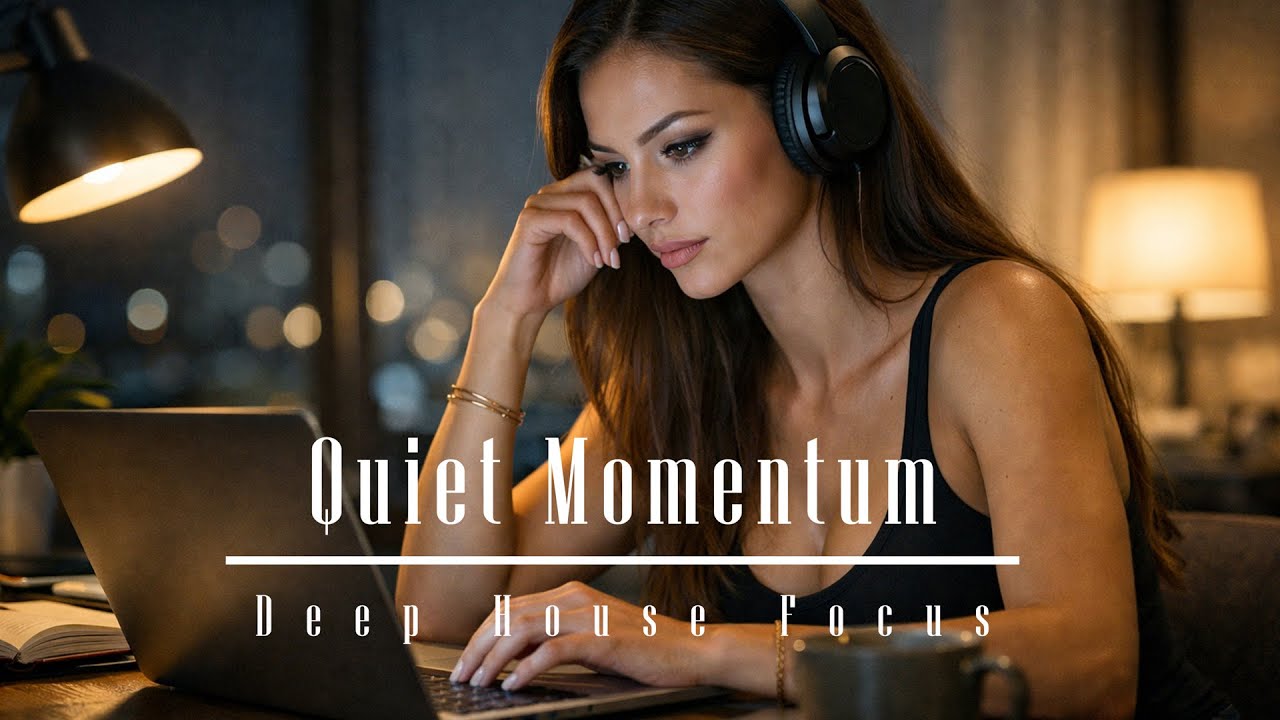 Quiet Momentum - deep house focus - commaik music