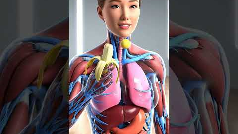 The Amazing Journey of a Banana Inside Your Body | 3D Human Digestive System Animation