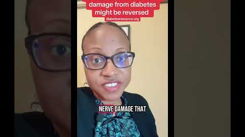 I wish more people knew that nerve damage from diabetes might be reversed