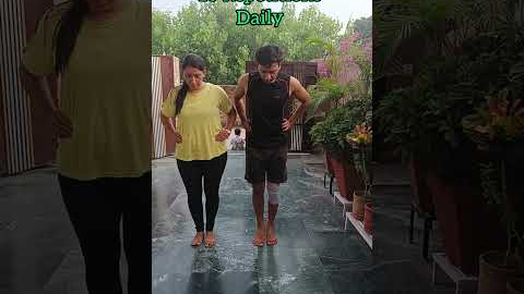 Simple home workout for knee ligament injury #yoga