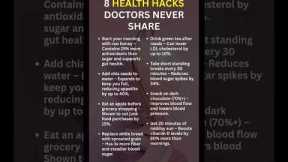 Simple Health Hacks That Change Everything #shorts