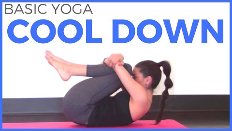 10 minute Basic Yoga Cool Down | Post Workout Yoga Cool Down
