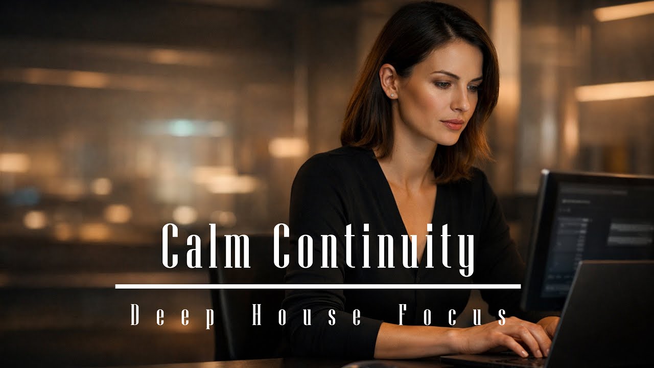 Calm Continuity -  deep house focus - commaik music