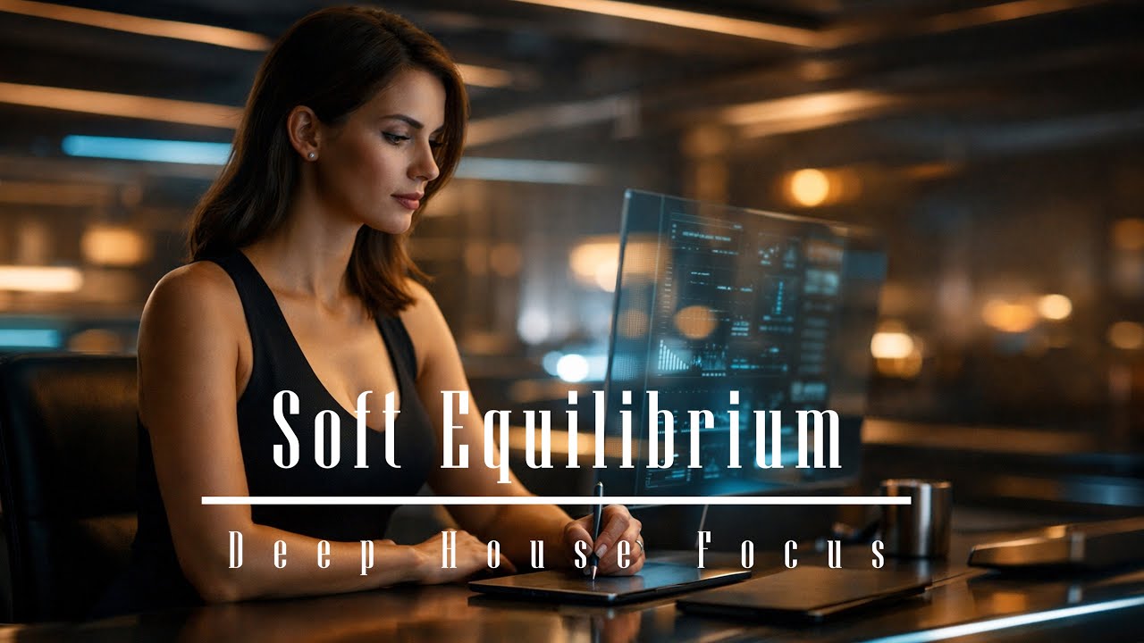 Soft Equilibrium - deep house focus - commaik music
