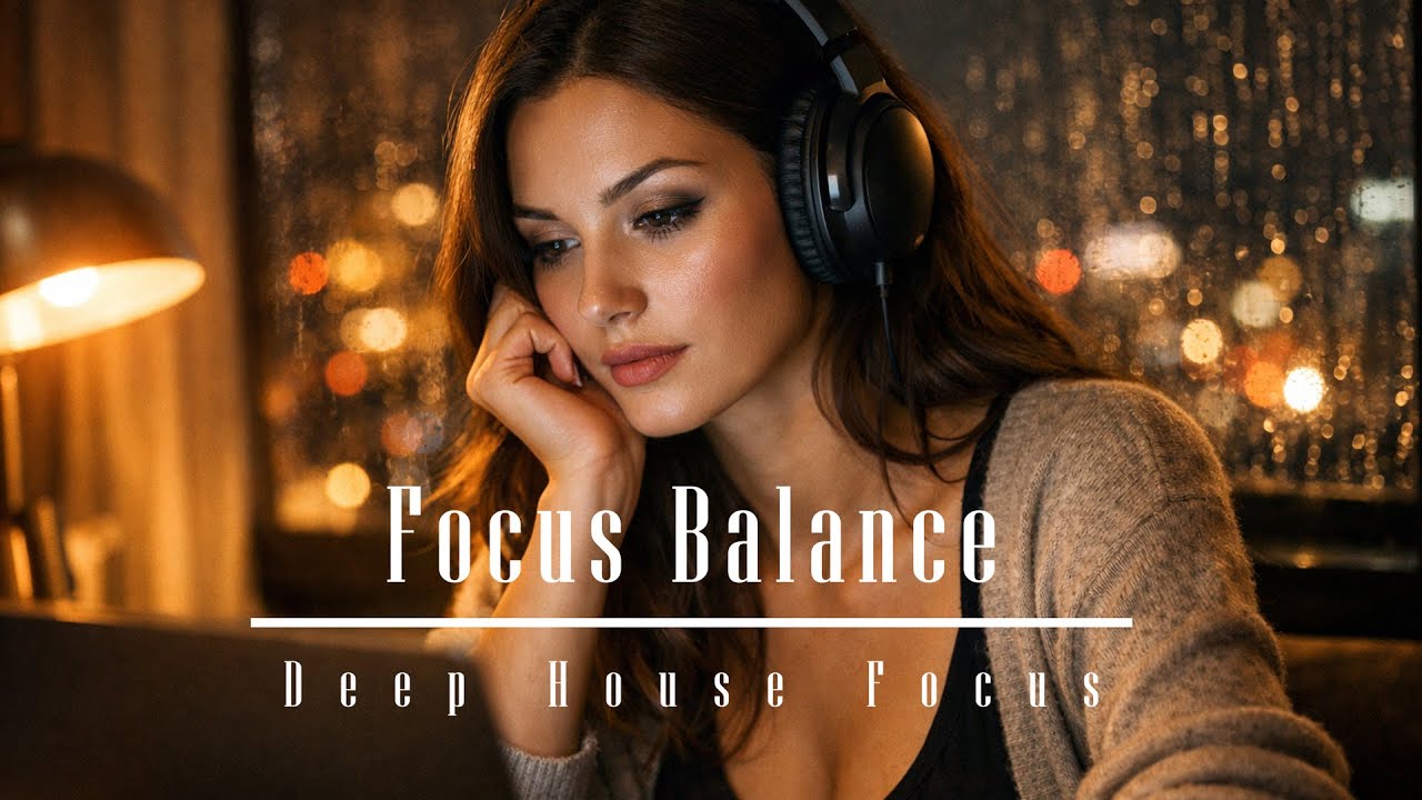 Focus Balance - deep house focus - commaik music