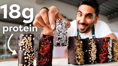 My high-protein bars made with anti-inflammatory whole foods (gut-friendly, no-bake)