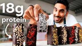 My high-protein bars made with anti-inflammatory whole foods (gut-friendly, no-bake)