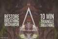 10 Min TRIANGLE BREATHING to Restore
