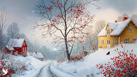 Winter music 2026 ❄️Relaxing Melodies for  Peaceful Mind, Reduce Stress