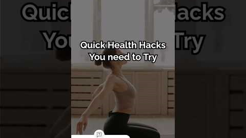 Health Hacks #shorts #lifehacks