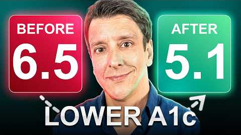 Best Foods To Lower HbA1c (blood sugar) & Reverse Diabetes