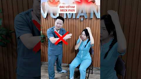 ❌EXERCISES TO HELP REDUCE NECK PAIN AT HOME👉🏻 #viralvideo #tips #neckpain #vuducmanh76 #vuducmanh