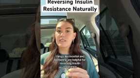 You DON’T need medication or supplements to reverse insulin resistance (diabetes)